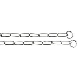 Collare strangolo cane Ferplast Chrome acciaio 56 cm