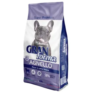Granforma super premium all'Agnello crocchette per cani