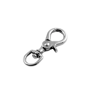 Moschettone lunghina grande inox - Umbria Equitazione