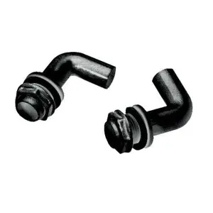 Novital Uscita portagomma angolare Ø mm 22, Confezione 2 pezzi