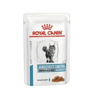 Royal Canin Veterinary Sensitivity Control Pollo - Umido Gatto - 12 bustine x 85 gr