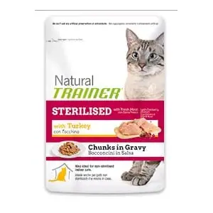 Trainer Natural Sterilised Tacchino - 1 bustina da 85 gr