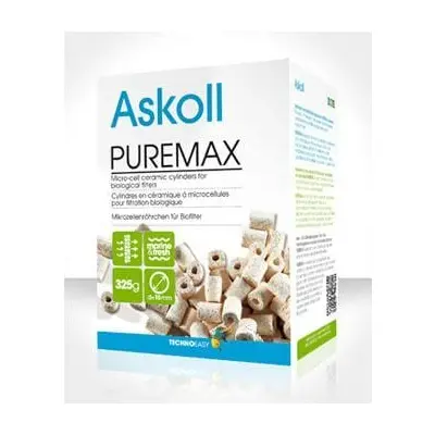 Askoll Canolicchi Pure Max Gr 325, Materiale Filtrante per Filtro Acquario