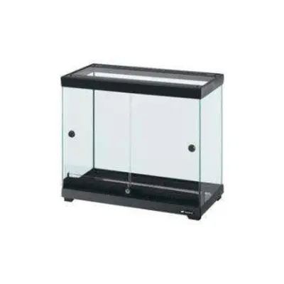Ferplast EXPLORA  40 NERO - Terrario in vetro con serratura