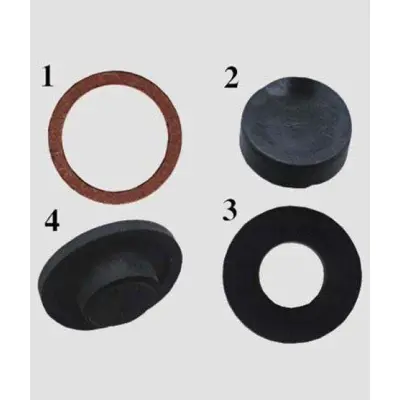 Guarnizione gomma interna x abbever