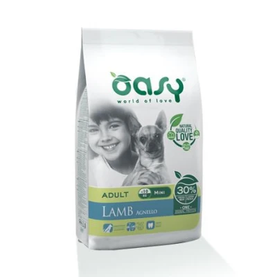Oasy Mono Proteico Adult Small Mini Agnello - 2,5 kg