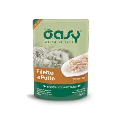 Oasy Specialità Naturale Busta - Umido per gatti