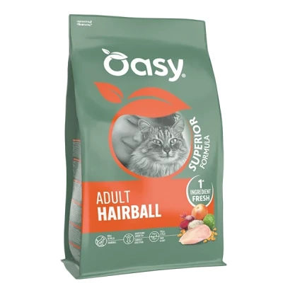 Oasy Superior Formula Adult Hairball Pollo - 1,5 kg
