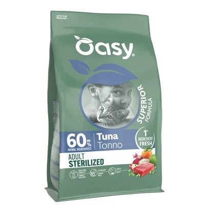 Oasy Superior Formula Adult Sterilized Tonno - 1,5 kg