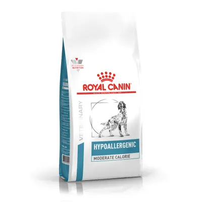 Royal Canin Hypoallergenic moderate calorie crocchette cane