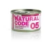 NaturalCode 05 Gatto Pollo/Prosciutto 85 g - Thumbnail 1