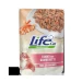 Lifepet Lifecat bustine umido per gatti 30 x 70 g tonno e gamberetti - Thumbnail 1