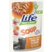 LIFEPET Lifecat Soup Tonno/Salomone - 30 buste da 60 g per gatto - Thumbnail 1