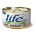 LIFEPET Lifecat New Kitten Tonno 85 g - Umido per Gattini - Thumbnail 1