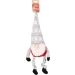 Flamingo Bardo nano di Natale rosso 20x14x58 cm - Thumbnail 1