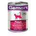 Gemon Cat Bocconi Manzo Umido per Gatti - 24 x 415 g - Thumbnail 1