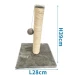 Nobleza Tiragraffi Classico 28x28x39 cm - Grigio - Thumbnail 1