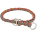 Cavo Collare Semistrangolo TRIXIE - S-M: 35-41cm/ø12mm, Ruggine/Grigio - Thumbnail 1