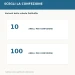 Confezioni disponibili da 10 e 100 anelli