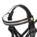 Briglia per cavallo giocattolo imbottita Equestro - Unica Nero - foto 2