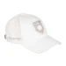 Cappello baseball Equestro con logo in strass - Unica Bianco