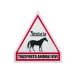 Cartello Trasporto Animali Vivi triangolare in plastica - Umbria Equitazione