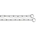 Ferplast Chrome CSP collare strangolo maglia grande, disponibile 44-68 cm - foto 6