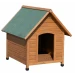 Cuccia per cani in legno Kerbl Dog House con tetto spiovente