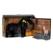Equestro Cavallo di Peluche Nero 48x33 cm