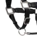 Equestro Cavezza in cuoio con inserti in nylon intrecciato - Cob Nero/Blu Navy - foto 4