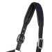 Equestro Cavezza in cuoio con inserti in nylon intrecciato - Cob Nero/Blu Navy - foto 5