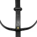 Equestro Martingala a collier in cuoio - Full Nero - foto 2