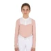 Equestro Polo Bambina Slim Fit Concorso con Strass
