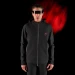 Equestro Ridertechnology - Felpa tecnica uomo con cappuccio - XS Nero - foto 2