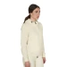 Felpa donna con cappuccio e zip Equestro - cotone garzato