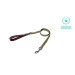 FREEDOG Guinzaglio Regolabile Linum Verde Foresta 25 mm x 120-180 cm