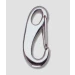 Gancio inox con sicura ad occhio A.8250 - Thumbnail 1