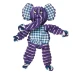 KONG Floppy Knots Elefante Viola M-L, gioco per cani con corda annodata e squeaker