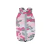 Impermeabile per cani Pollock camouflage rosa con banda catarifrangente