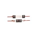 Kerbl Litzclip - Giunzioni per corda elettrica fino a 3 mm, kit 10 pz