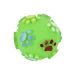Kerbl Palla in vinile 10 cm con impronte per cani