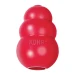 KONG Classic per cani, gioco rosso in gomma naturale da riempire con snack