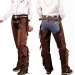 Lakota Chaps in pelle scamosciata con frange