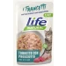Lifepet Lifecat Buste 30 x 55 g Trancetti Tonnetto/Prosciutto