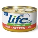 LIFEPET Lifecat New Kitten Manzo 85 g