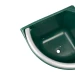 Mangiatoia angolare AmaHorse 16 L con bordo metallico - Unica - foto 6
