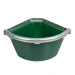 Mangiatoia angolare Umbria Equitazione con bordo in ferro (circa 19 L) - foto 2