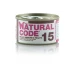 Natural Code 15 Pollo Verdure e Fegato lattina 85 g