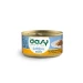 Oasy Caprice Pollo umido per gatto in lattina da 85 g con dadini in salsa