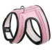 Pettorina per cani con strass Ferplast Lux rosa in ecopelle